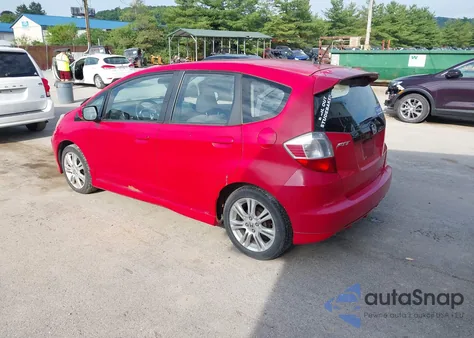 2010 Honda Fit Sport from USA, damaged, VIN JHMGE8H41AC011609